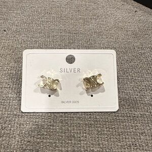 Gold Stud Earrings